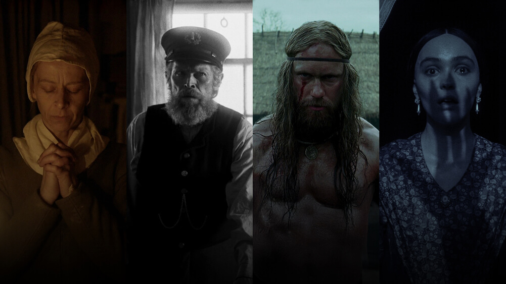 Images from 'The Witch,' 'The Lighthouse,' 'The Northman' and 'Nosferatu'